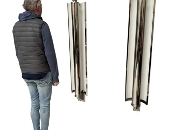 Art Deco Extra Large Pair of Wall Lights or Sconces France, 1930s